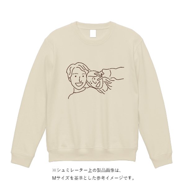 9.7オンス スタンダードトレーナー（レディース）