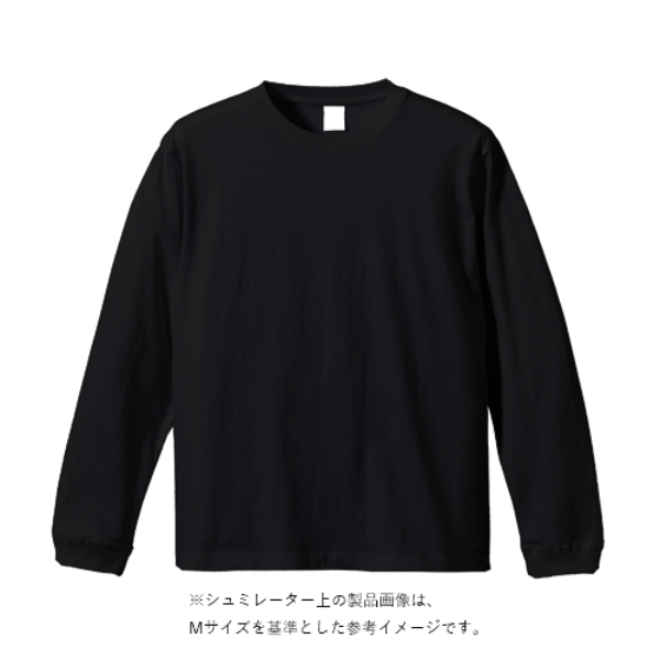 4.7オンス ドライシルキータッチ ロングスリーブ Tシャツ