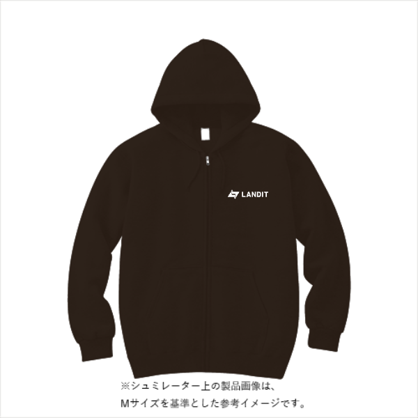 8.0 oz ヘビーブレンドZIPパーカー