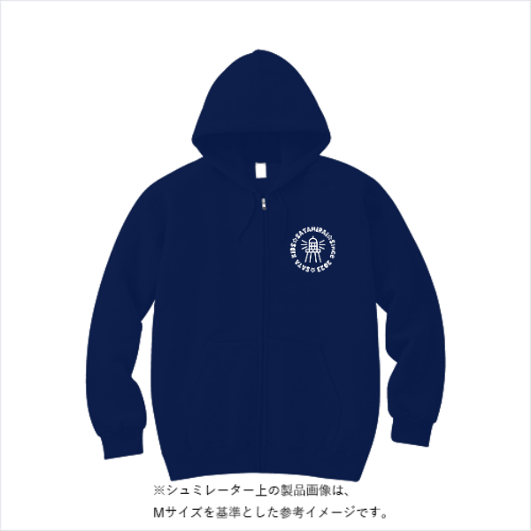 4.4オンス ドライ ジップパーカー