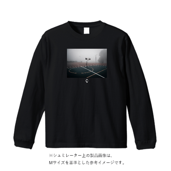 4.4オンス ドライロングスリーブ Tシャツ