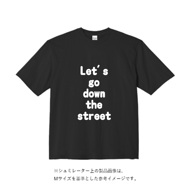 5.6オンスヘビーウェイトビッグTシャツ