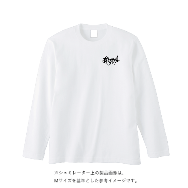 5.6オンス ヘビーウェイト長袖Tシャツ（リブ無し）