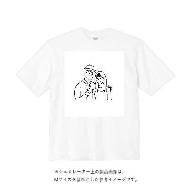 9.1オンス マグナムウェイト ビッグシルエット Tシャツ
