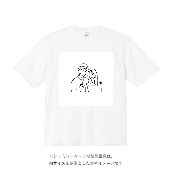 9.1オンス マグナムウェイト ビッグシルエット Tシャツ