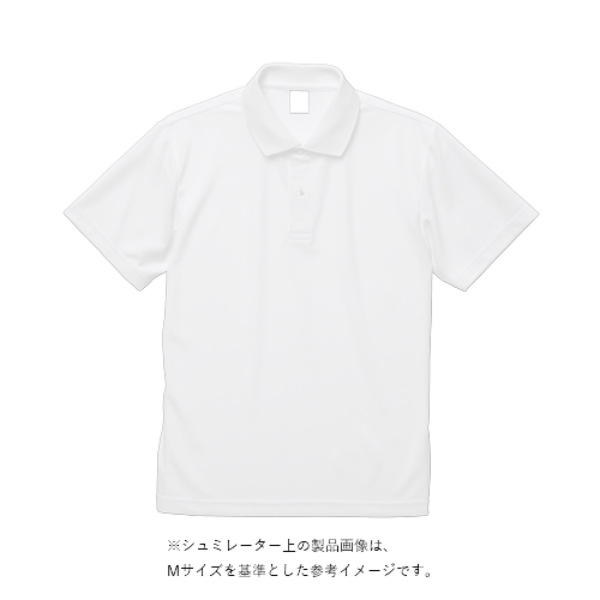 ベーシックドライポロシャツ（ポリジン加工）(レディース)