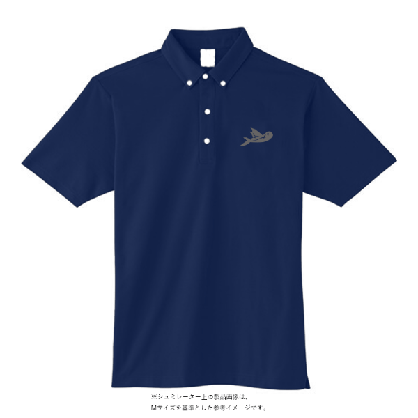 5.3オンス ドライカノコ ユーティリティー ポロシャツ（ボタンダウン）