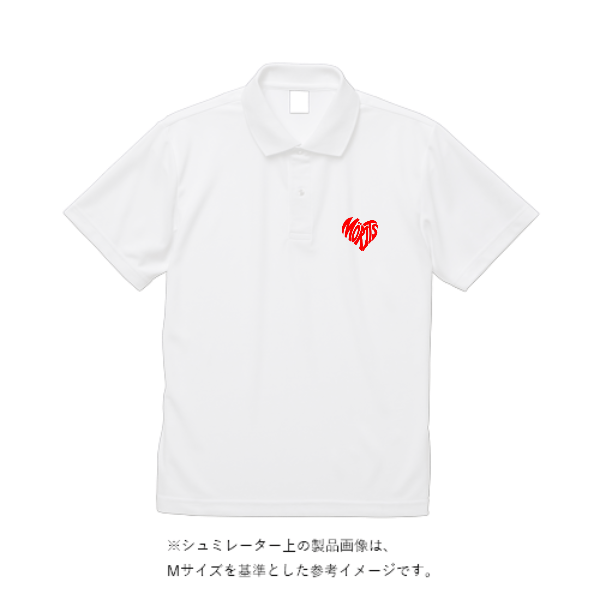 4.4オンス ドライポロシャツ