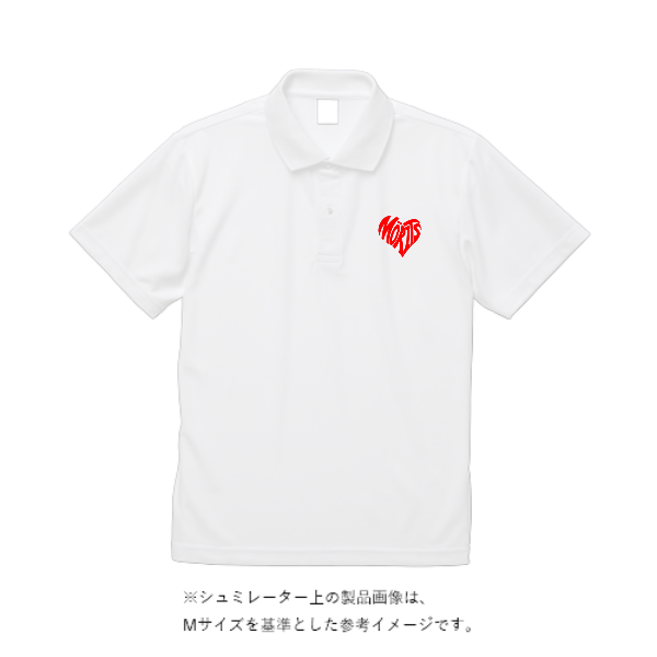 4.4オンス ドライポロシャツ