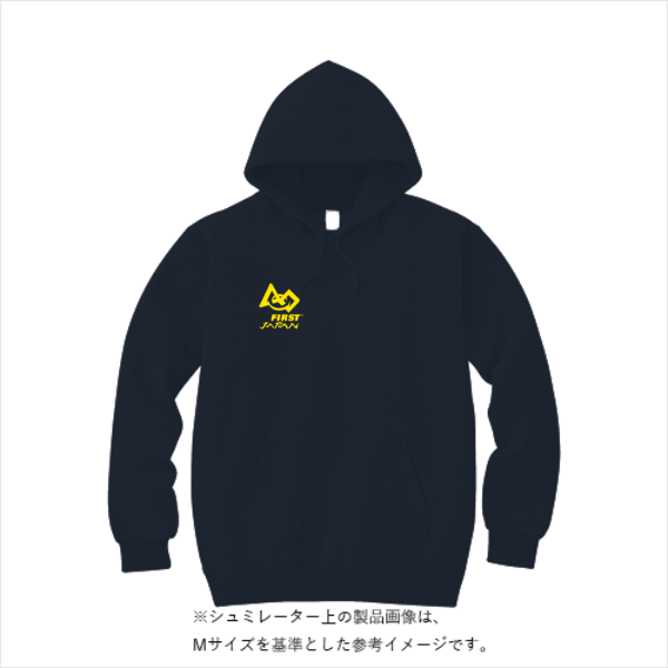 8.4オンス フーデッドライトパーカー