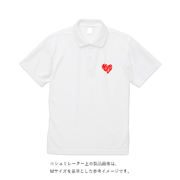 4.4オンス ドライポロシャツ