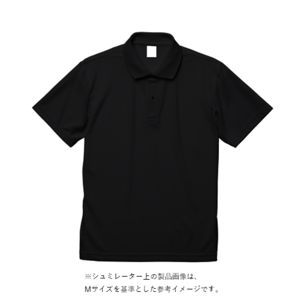 ベーシックドライポロシャツ（ポリジン加工）(レディース)