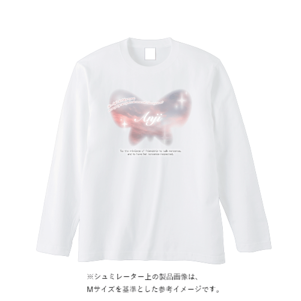 5.6オンス ヘビーウェイト長袖Tシャツ（リブ無し）