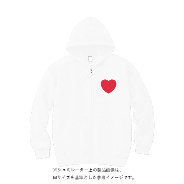 4.4オンス ドライ ジップパーカー