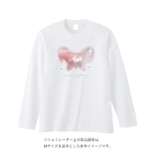 5.6オンス ヘビーウェイト長袖Tシャツ（リブ無し）