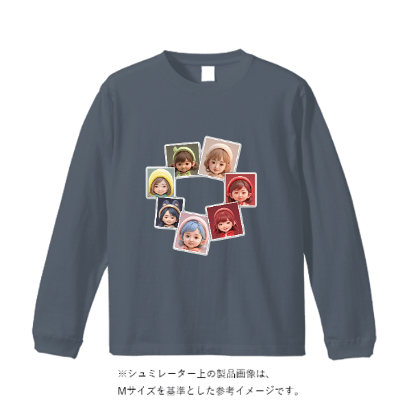 6.0オンス長袖Tシャツ