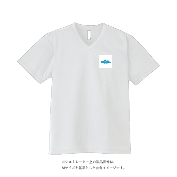 5.6オンスヘビーウェイトVネックTシャツ