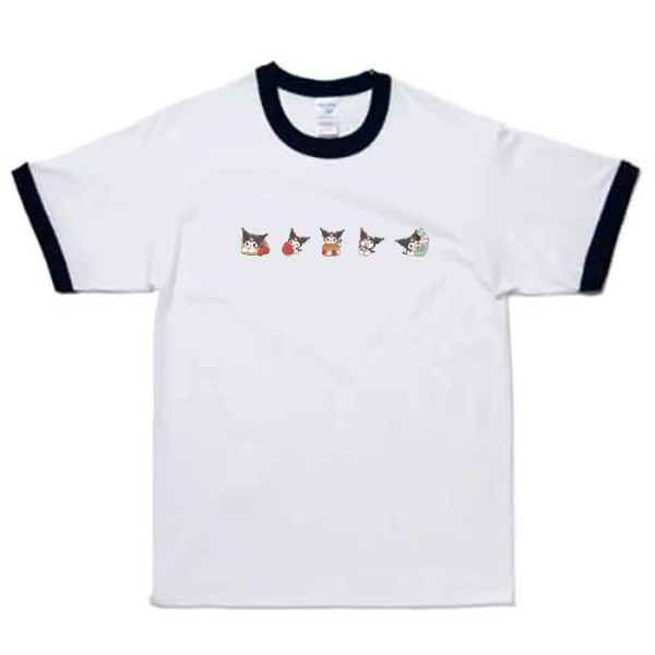 5.3オンス ギルダンプレミアムコットン リンガーTシャツ