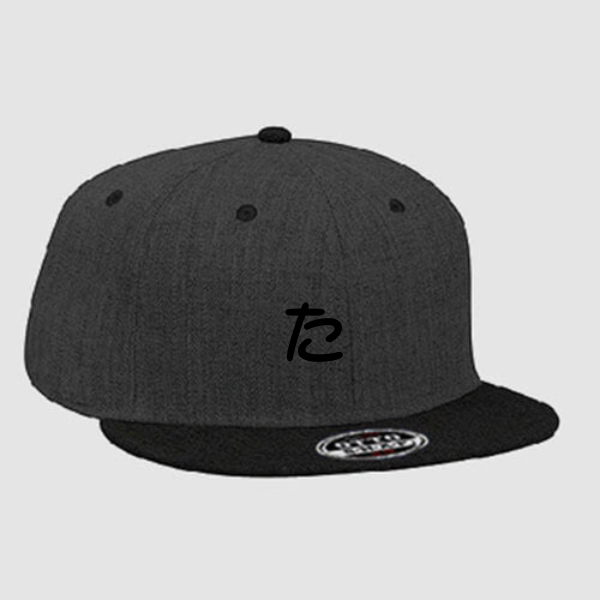 【刺繍のみ】OTTO ヘザーウールブレンド フラットバイザーキャップ(スナップバック)