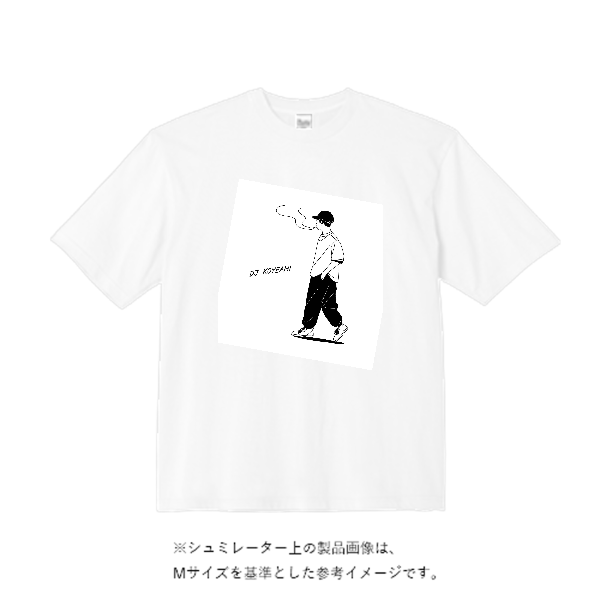 7.1オンスビッグシルエットTシャツ
