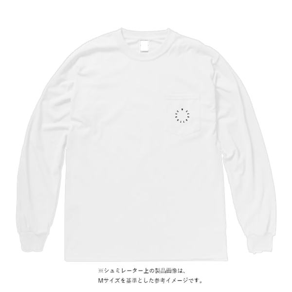 6.0オンス ギルダンウルトラコットン 長袖ポケットTシャツ