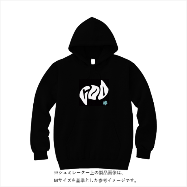 8.4オンス フーデッドライトパーカー