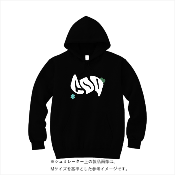 8.4オンス フーデッドライトパーカー