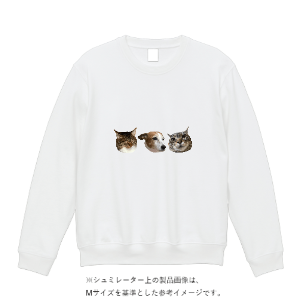10.0オンス クルーネック スウェット