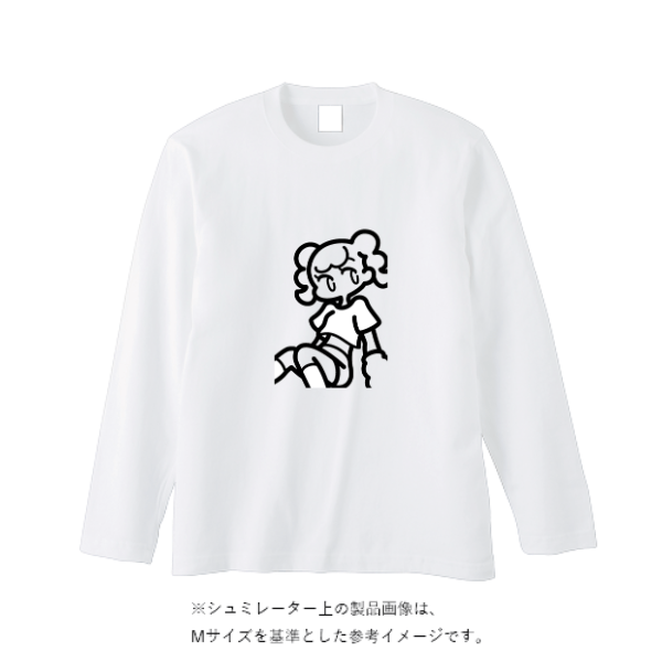 5.6オンス ヘビーウェイト長袖Tシャツ（リブ無し）