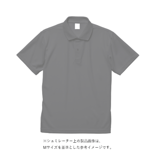 4.4オンス ドライポロシャツ