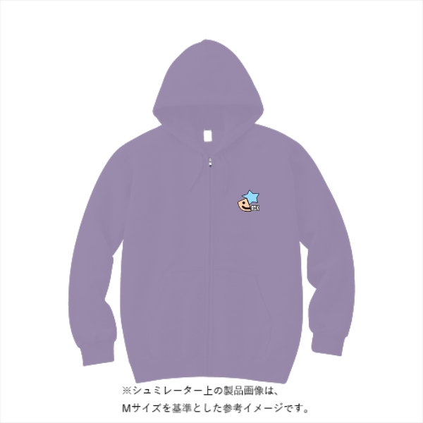 7.0オンス トライブレンドジップパーカ