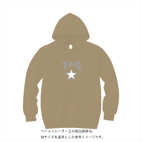 10.0オンス スウェット プルオーバー パーカ