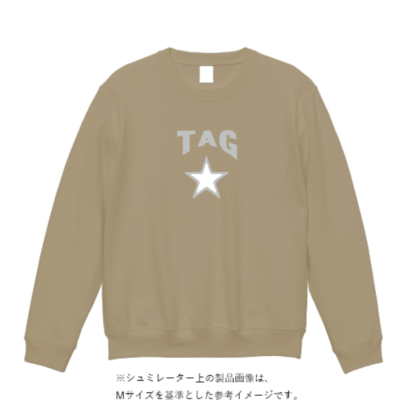 10.0オンス クルーネック スウェット