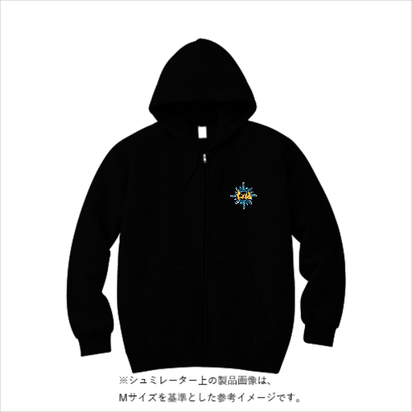 10.0オンス レギュラー ZIP パーカー
