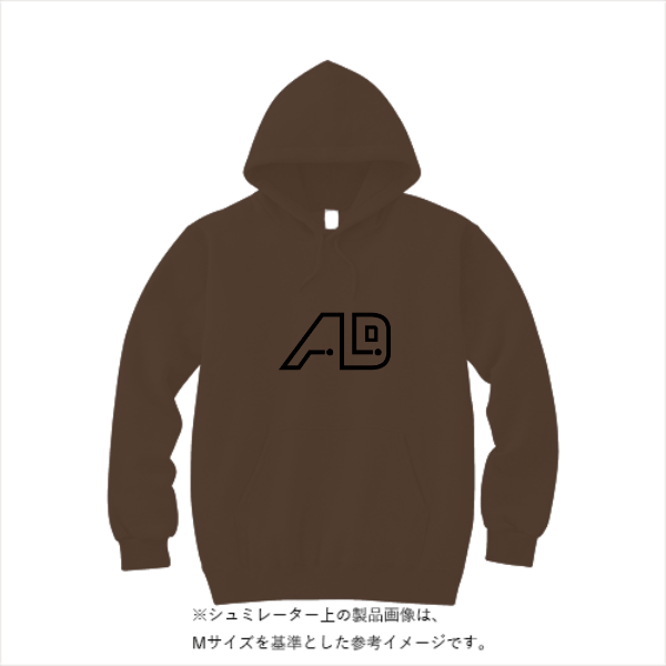 10.0オンス スウェット プルオーバー パーカ