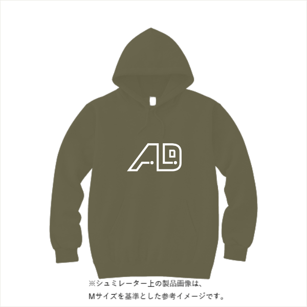 10.0オンス スウェット プルオーバー パーカ