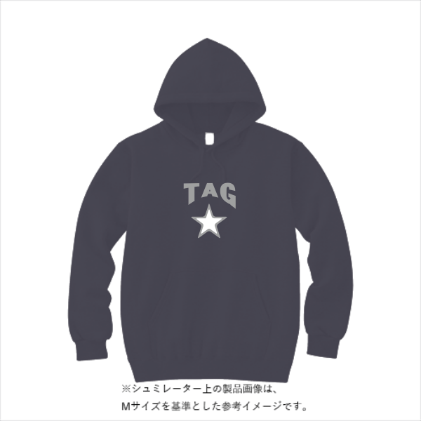 12.7オンス ヘヴィーウェイト スウェット プルオーバー パーカ（裏パイル）