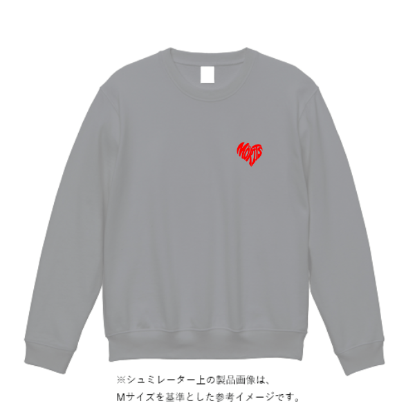 10.0オンス クルーネック スウェット