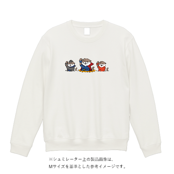 10.0オンス クルーネック スウェット