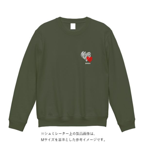 10.0オンス クルーネック スウェット