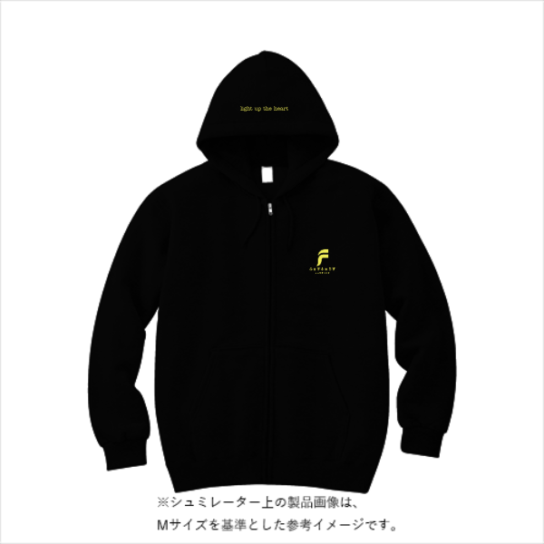 10.0オンス T/C スウェット フルジップ パーカ（裏起毛）