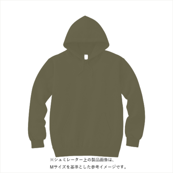 10.0オンス スウェット プルオーバー パーカ