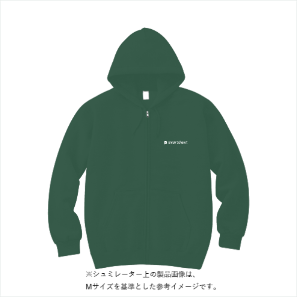 10.0オンス T/C スウェット フルジップ パーカ(裏起毛) 10.0オンス T/C スウェット フルジップ パーカ(裏起毛)