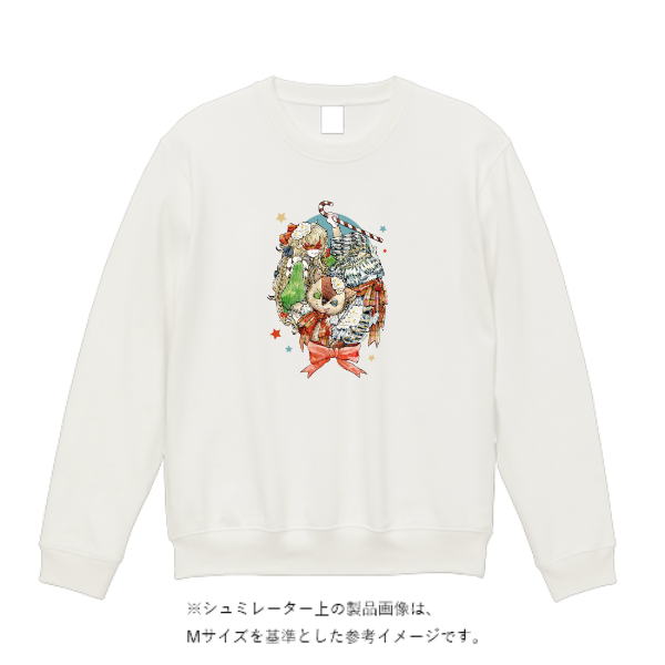 10.0オンス クルーネック スウェット