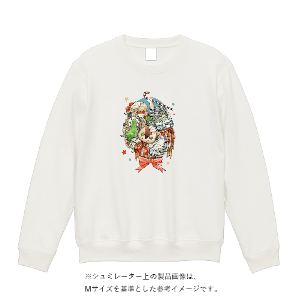 10.0オンス クルーネック スウェット