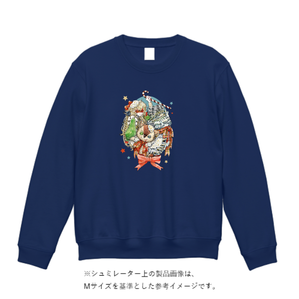 10.0オンス クルーネック スウェット