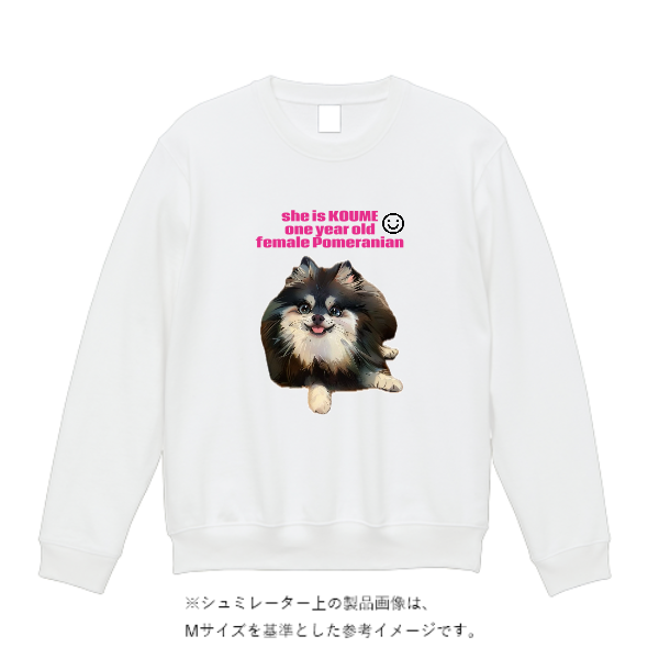 10.0オンス クルーネック スウェット