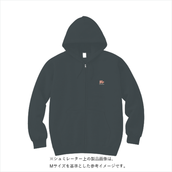 10.0オンス T/C スウェット フルジップ パーカ（裏起毛）