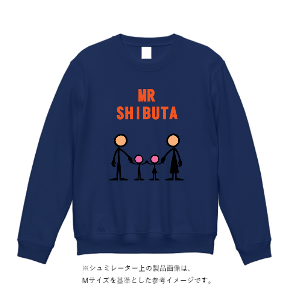 10.0オンス クルーネック スウェット