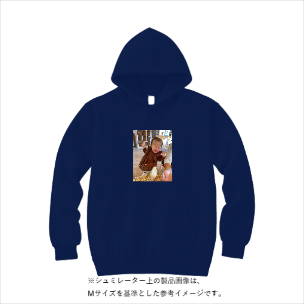 10.0オンス スウェット プルオーバー パーカ